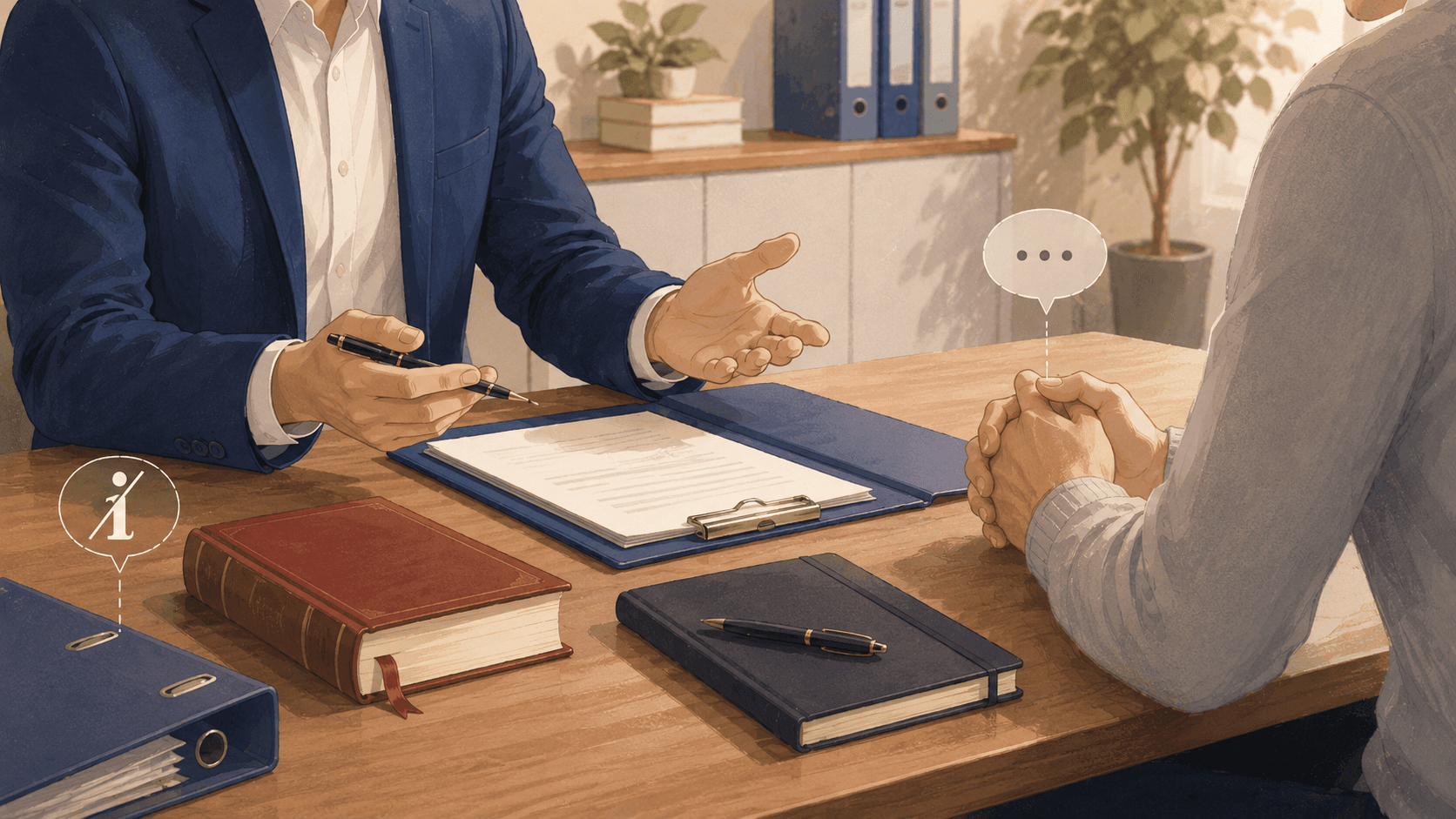 Illustration de l’article sur l’entretien préalable et le droit au silence